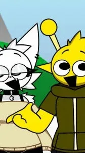 ai character: Sprunki background