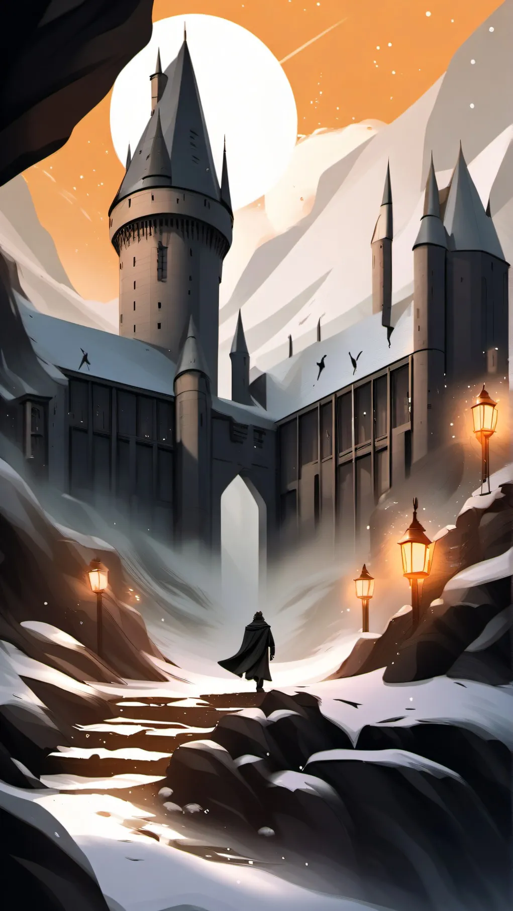 ai character: hogwarts background