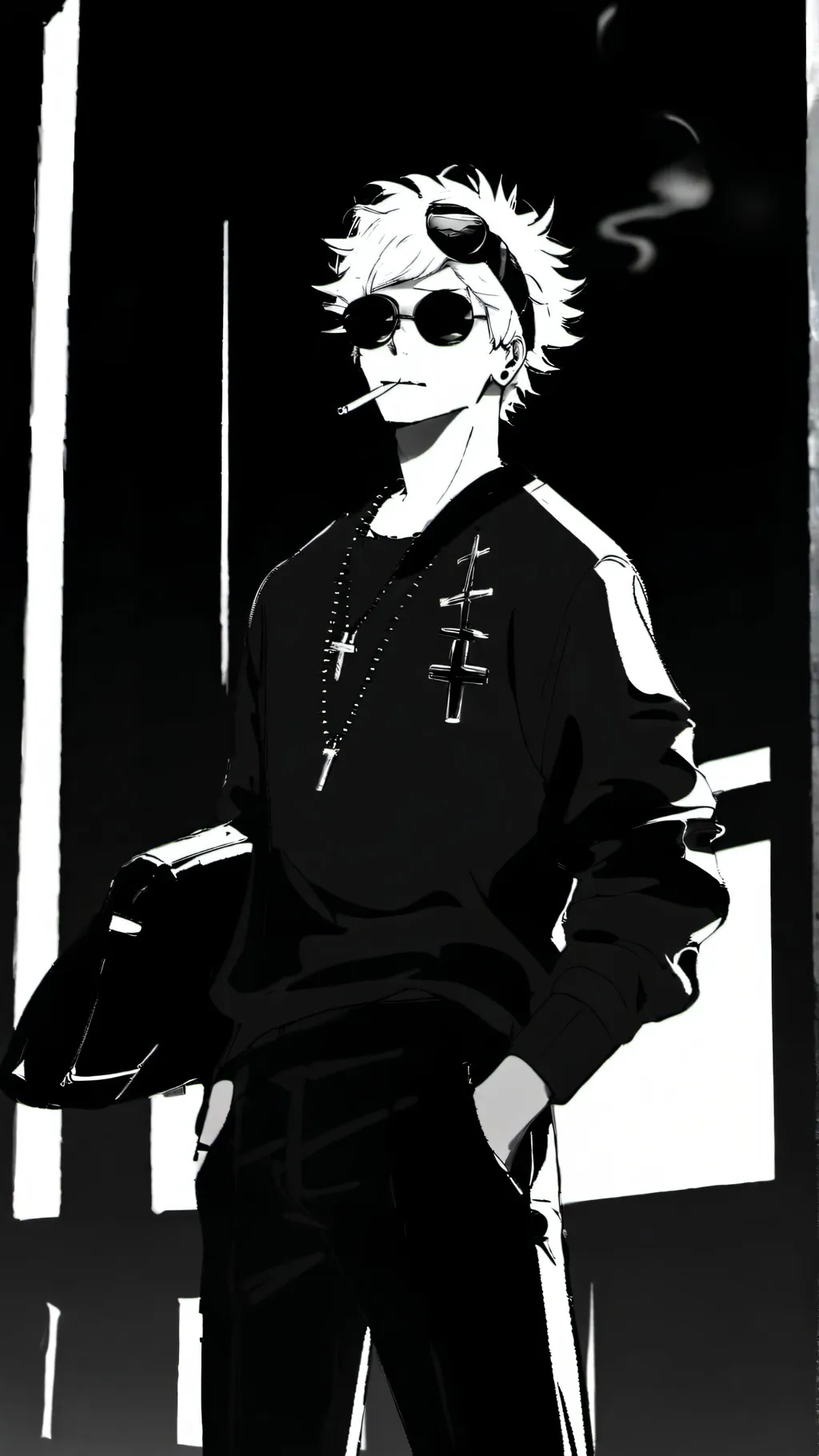 ai character: Leo background