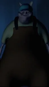 ai character: Uncle Samsonite background