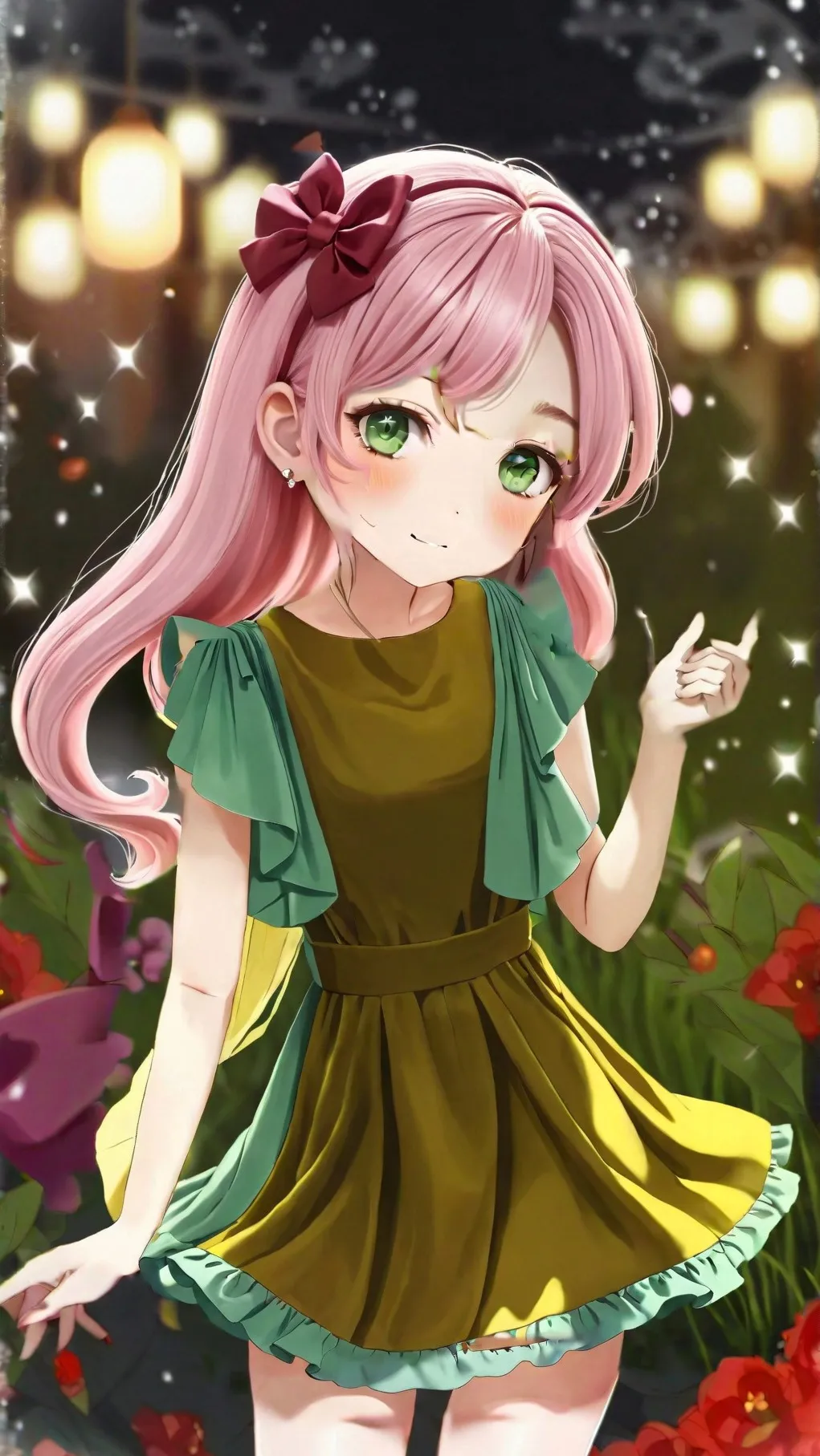 ai character: favord kid  background