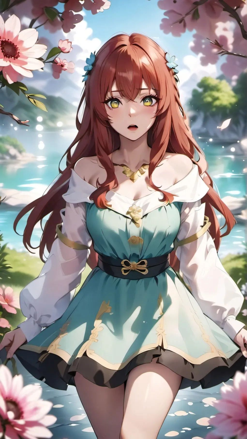 ai character: Addison Buersken background