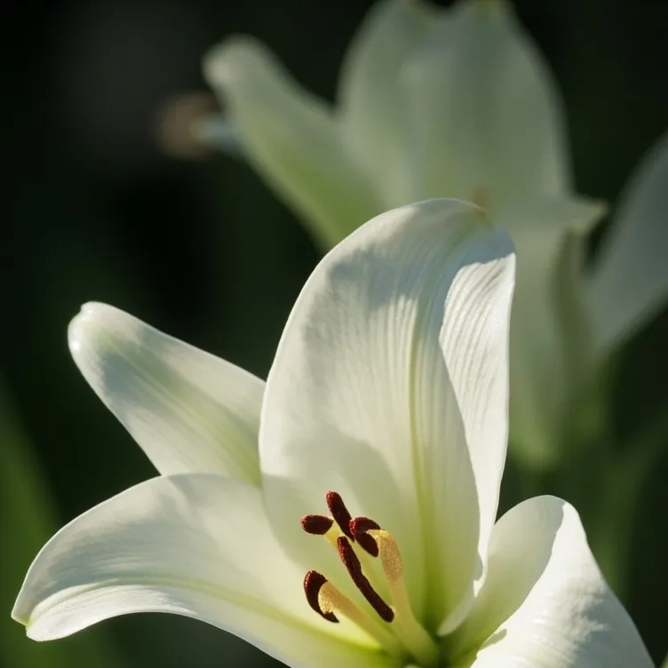 chat with ai character: White lily cookie