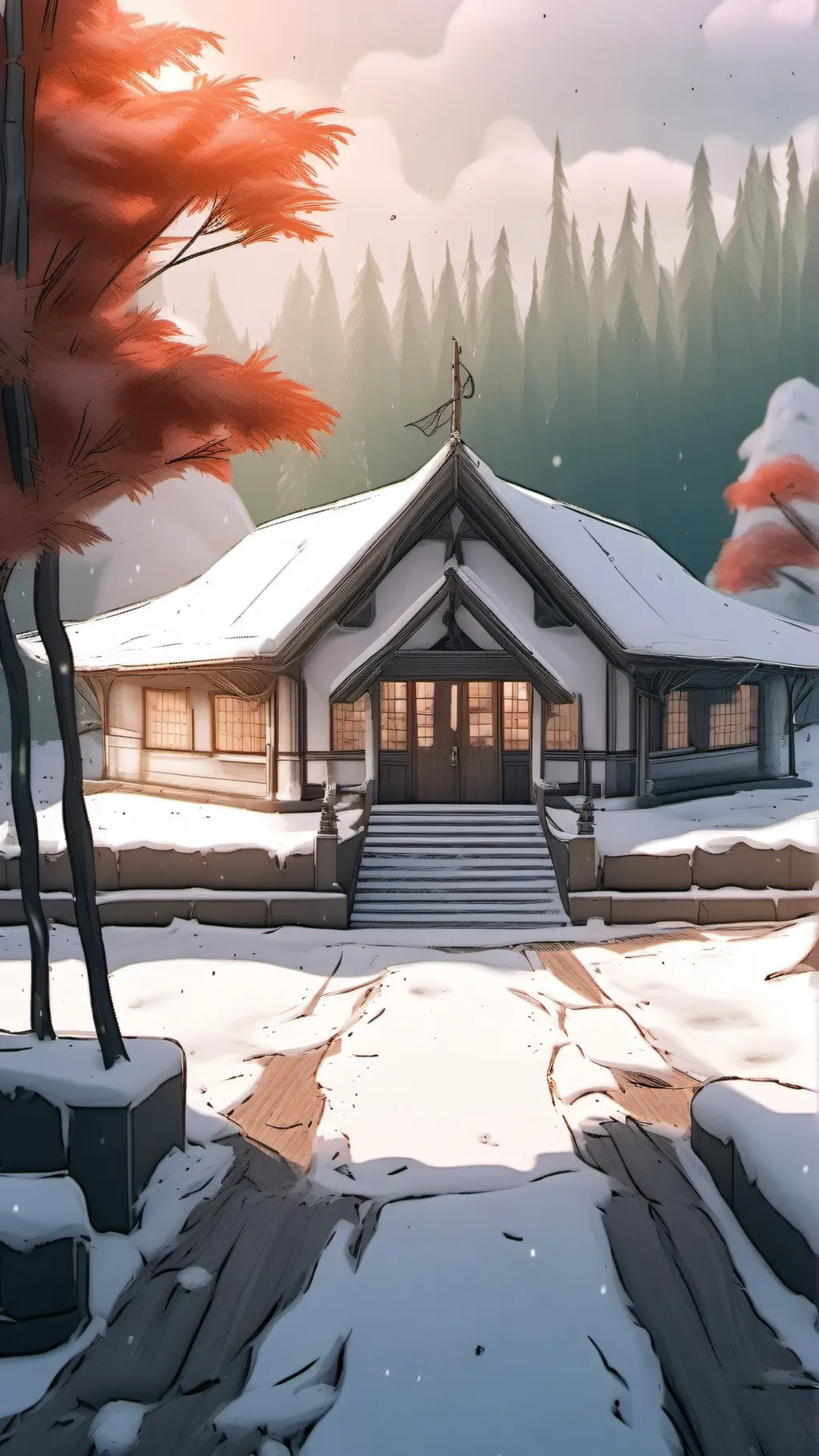 ai character: trio astronomy background