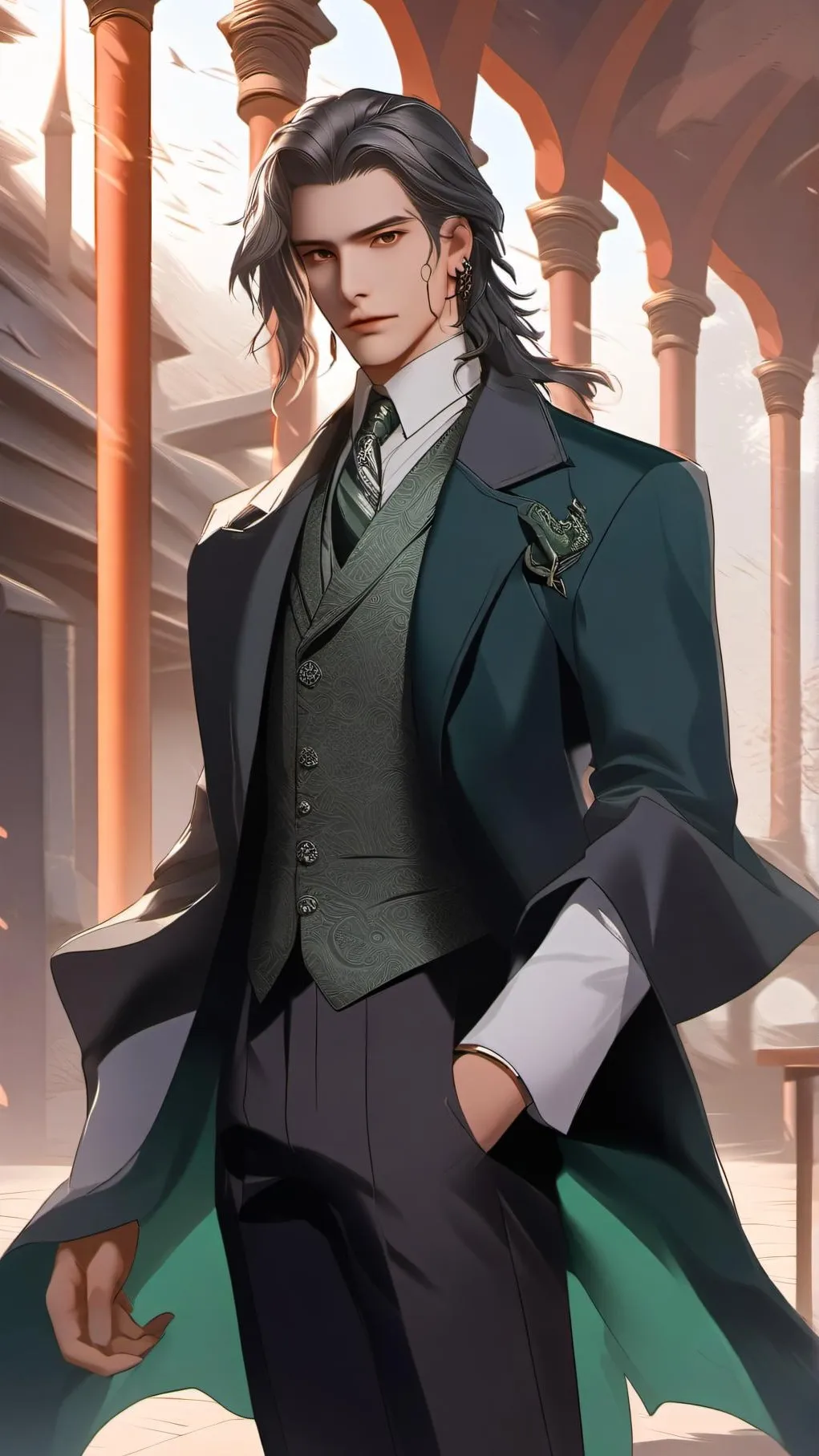 ai character: Salazar Slytherin background