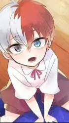 ai character: Shoto todoroki background