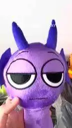 ai character: Durple background