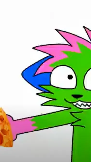 ai character: Pizza background