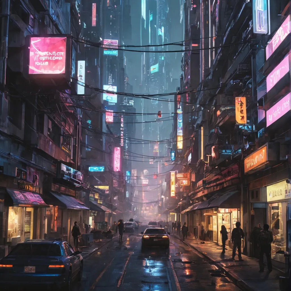 chat with ai character: Cyberpunk Future