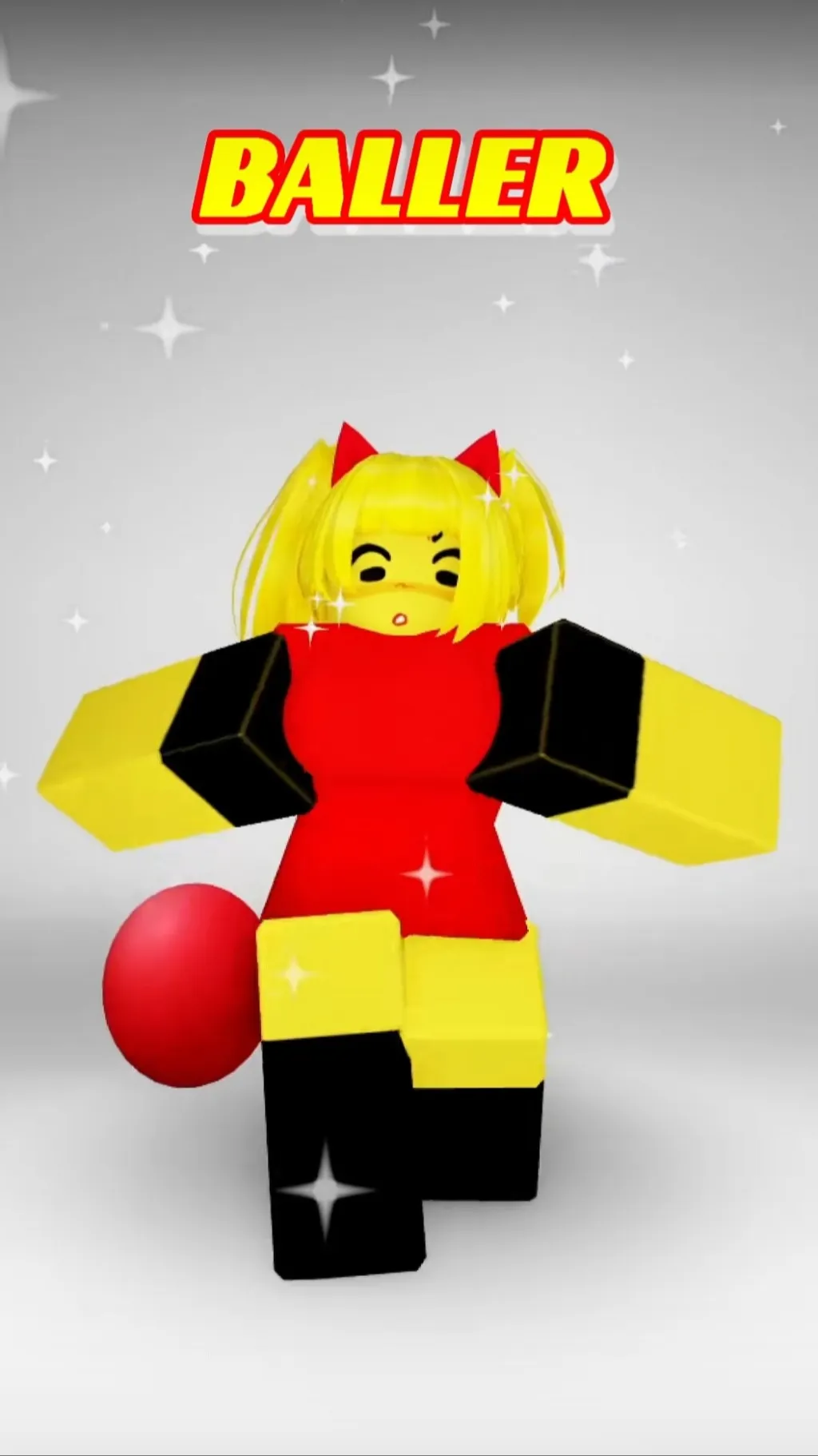 ai character: Baller (girl)  background