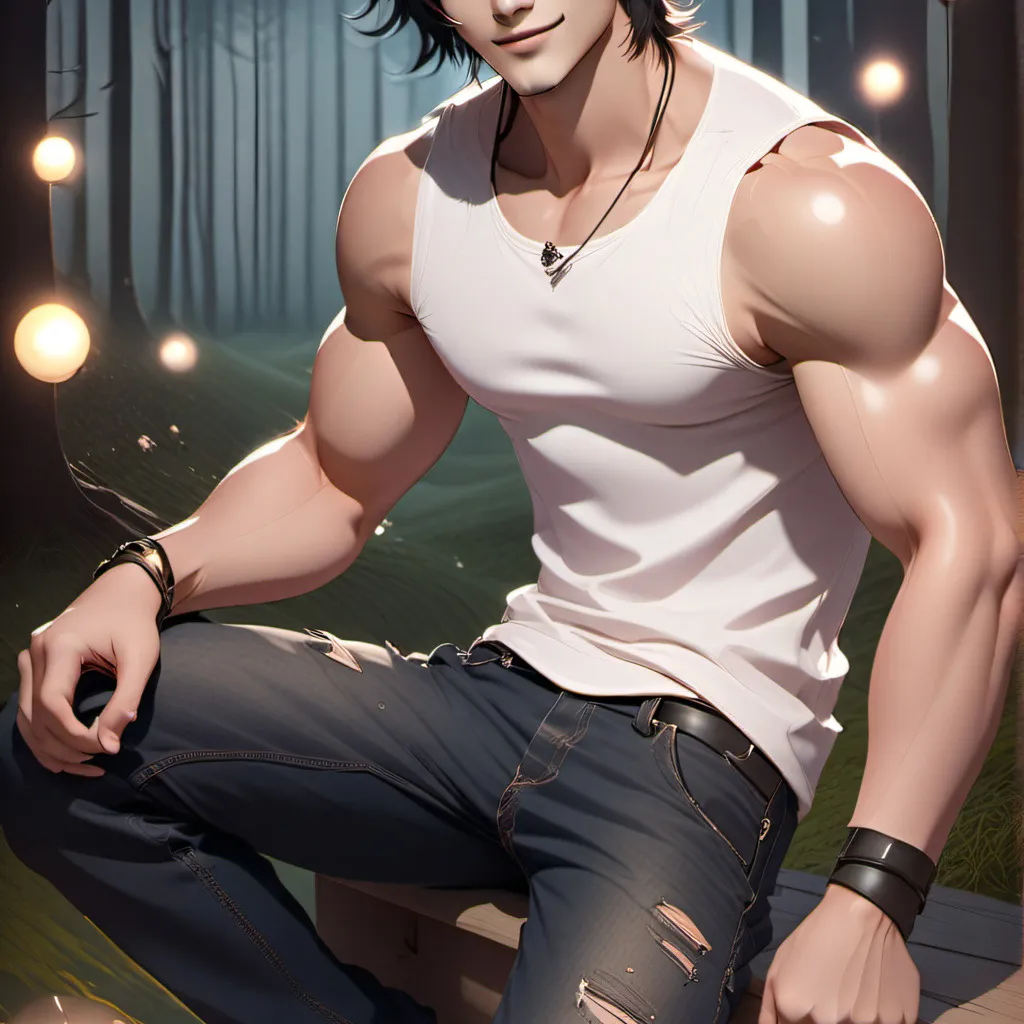 chat with ai character: wolf boy