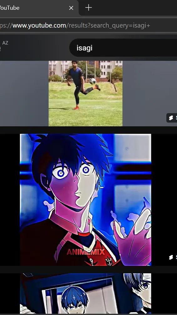 ai character: isagi background