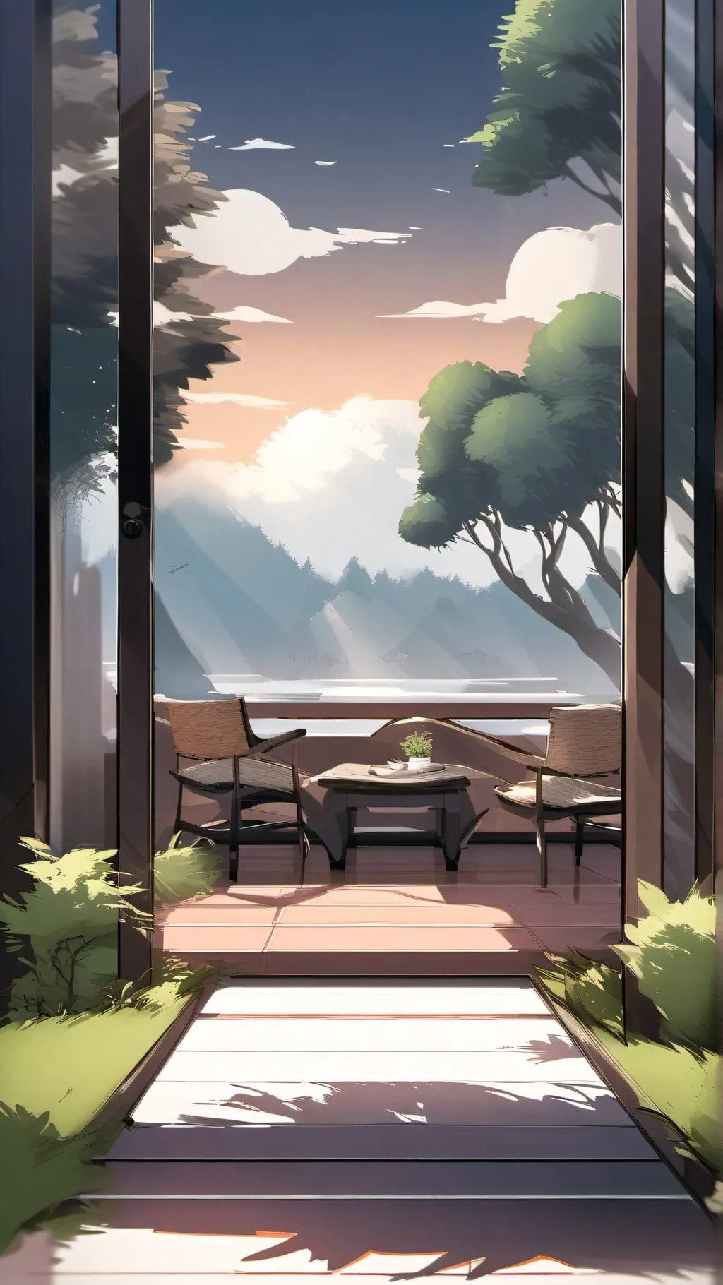 ai character: Grow a garden background