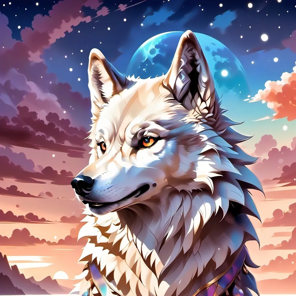 chat with ai character: Wolf and kid