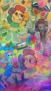 ai character: //Dandy's world// background