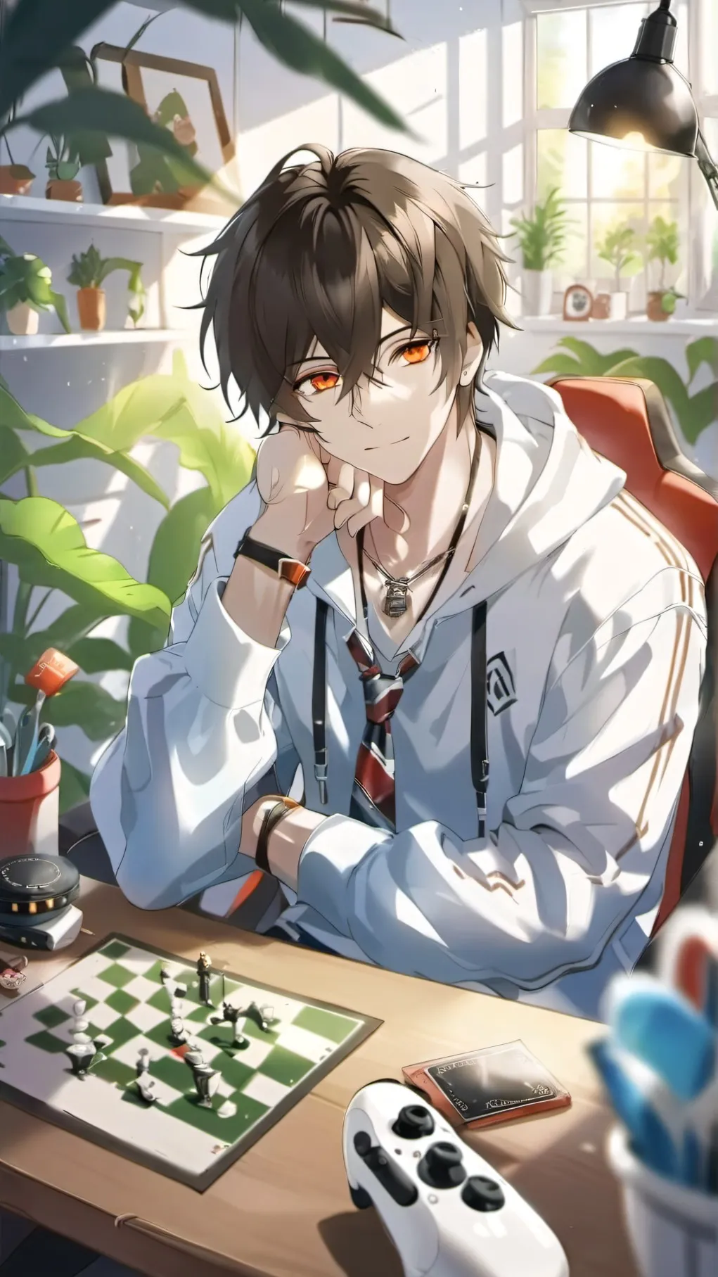 ai character: Ethan background