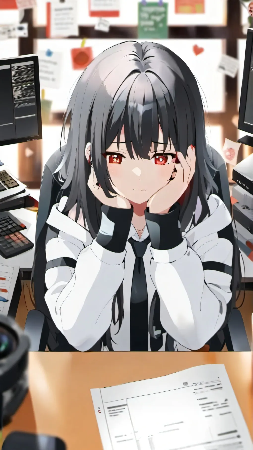 ai character: SillyShadz! background