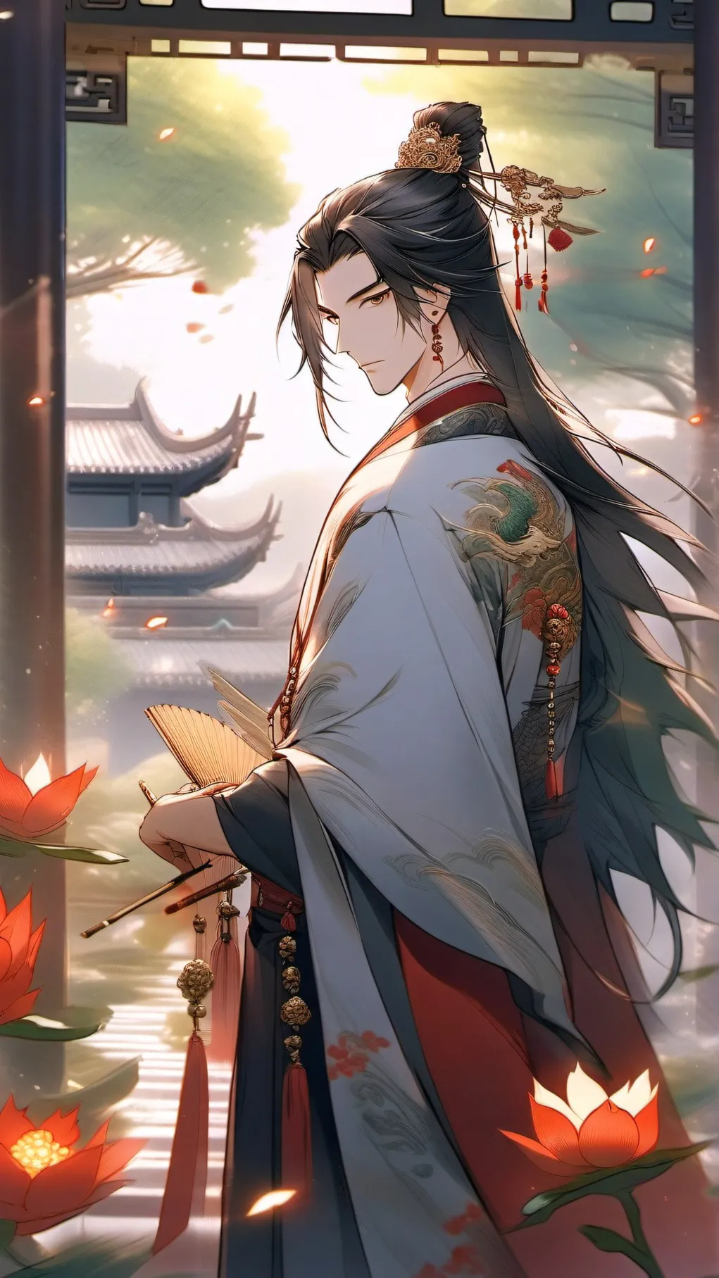 ai character: The 3rd Prince background