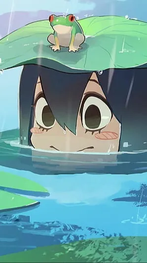 ai character: Tsuyu background