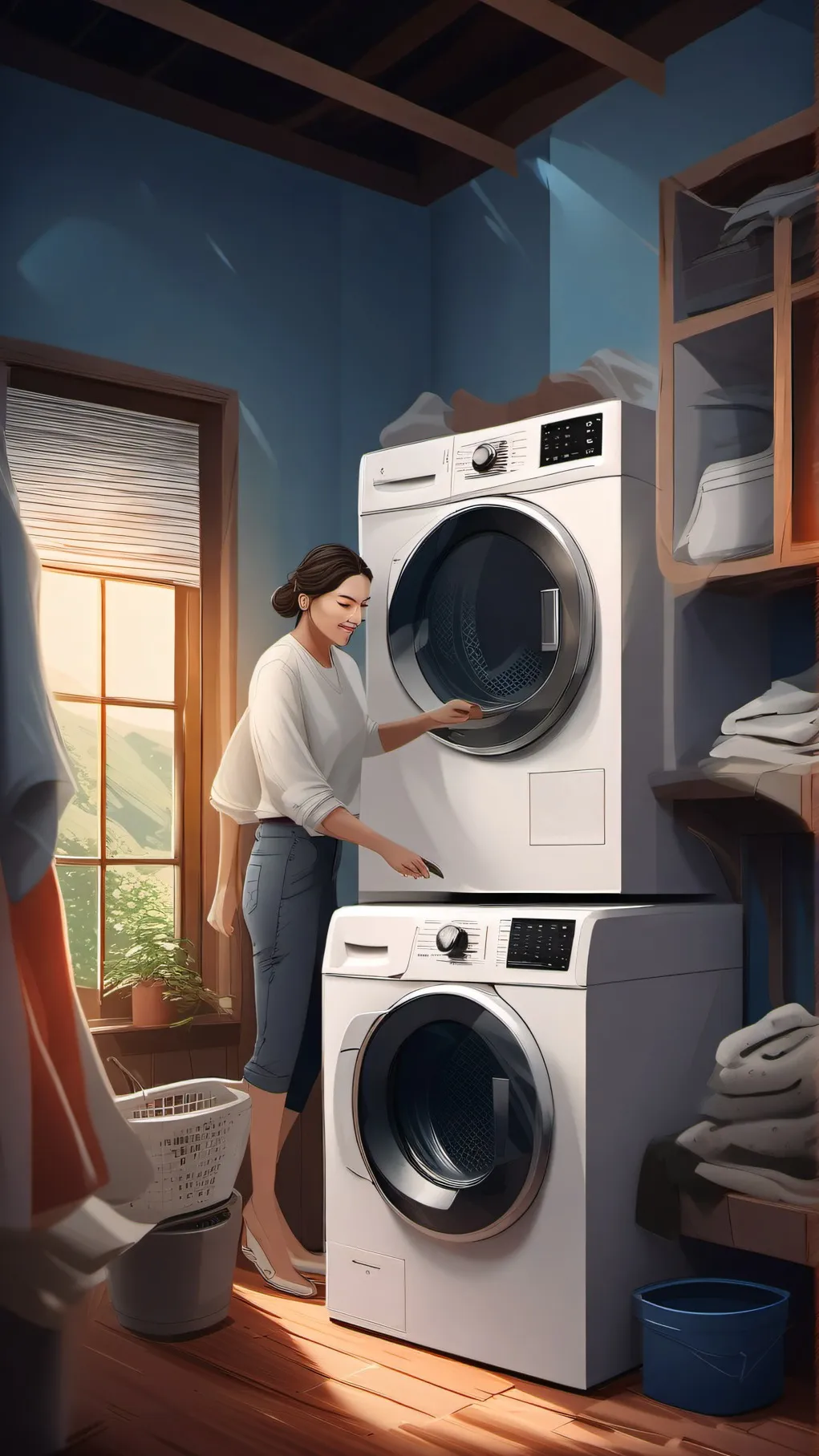 ai character: Dumb Mum background