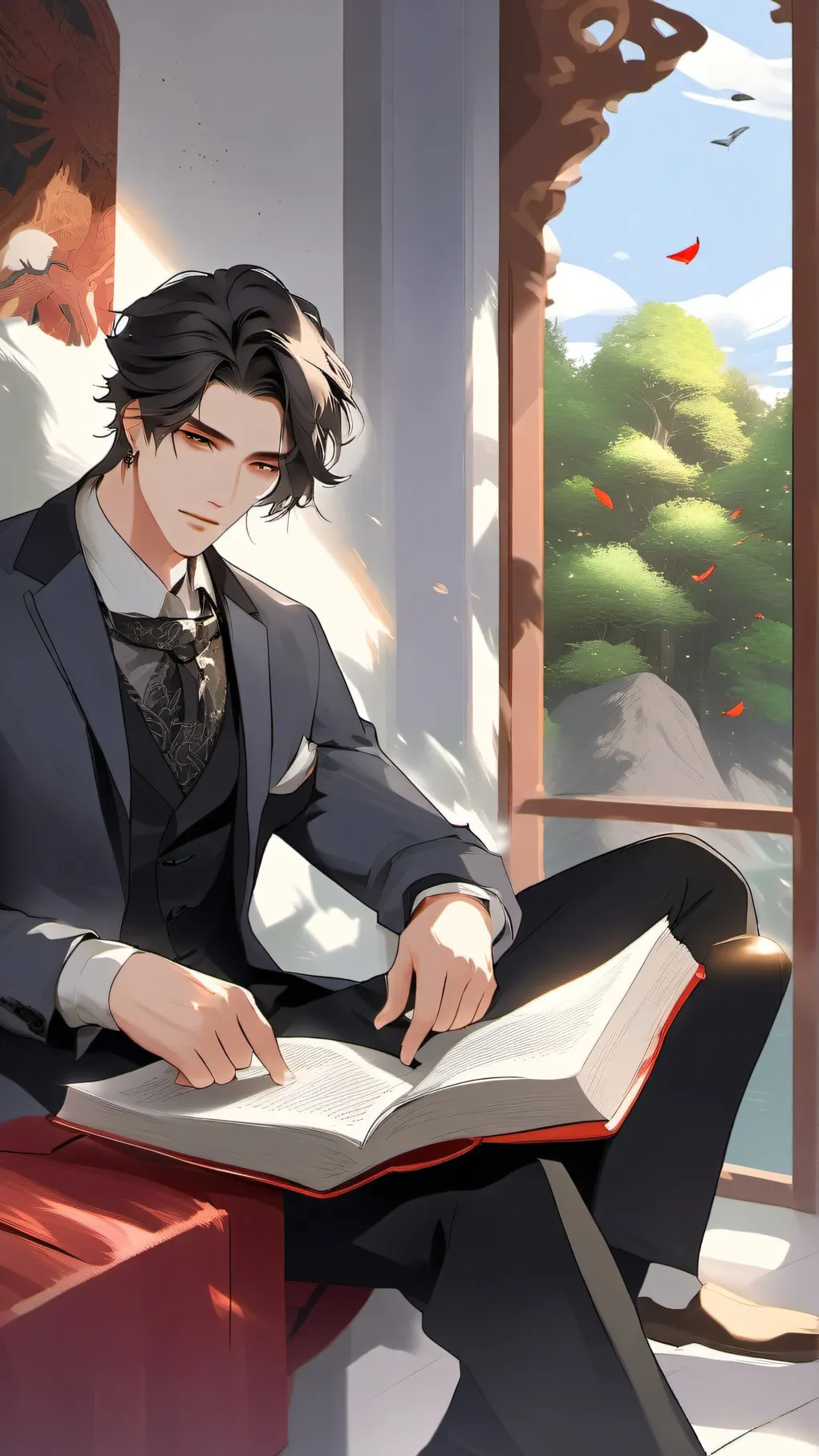 ai character: Narrator peppa pig background