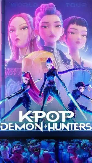 ai character: K-POP DEMON HUNTER background