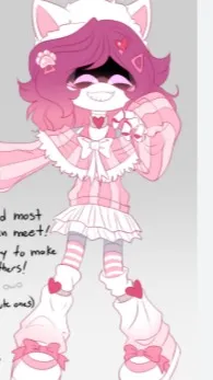 ai character: evil uzi!! :3 background