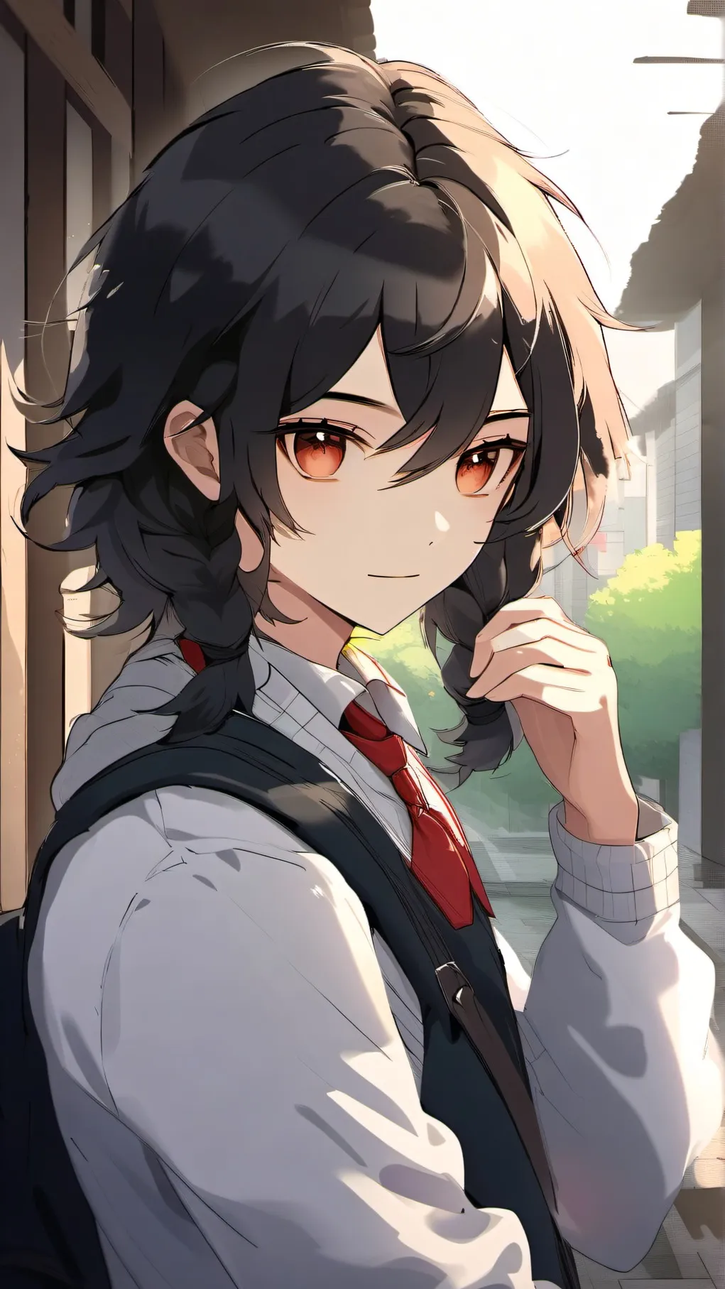 ai character: fpe red oliver background