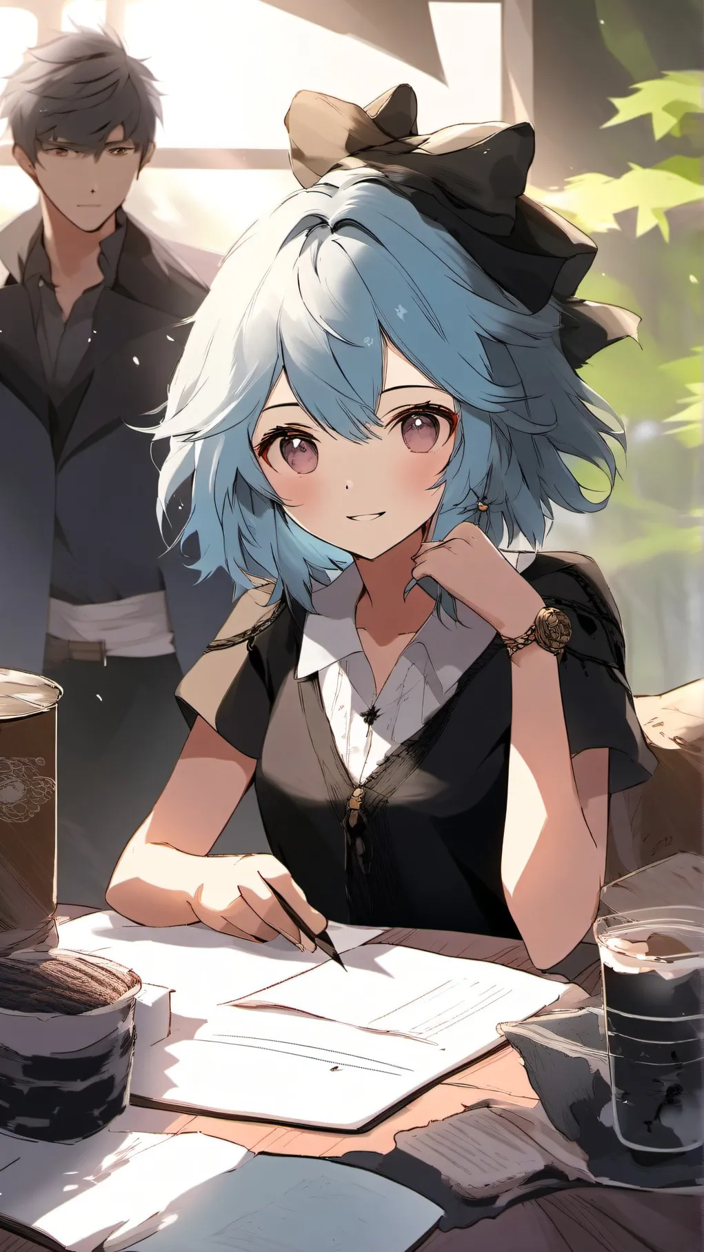 ai character: UPDATES--JOIN background