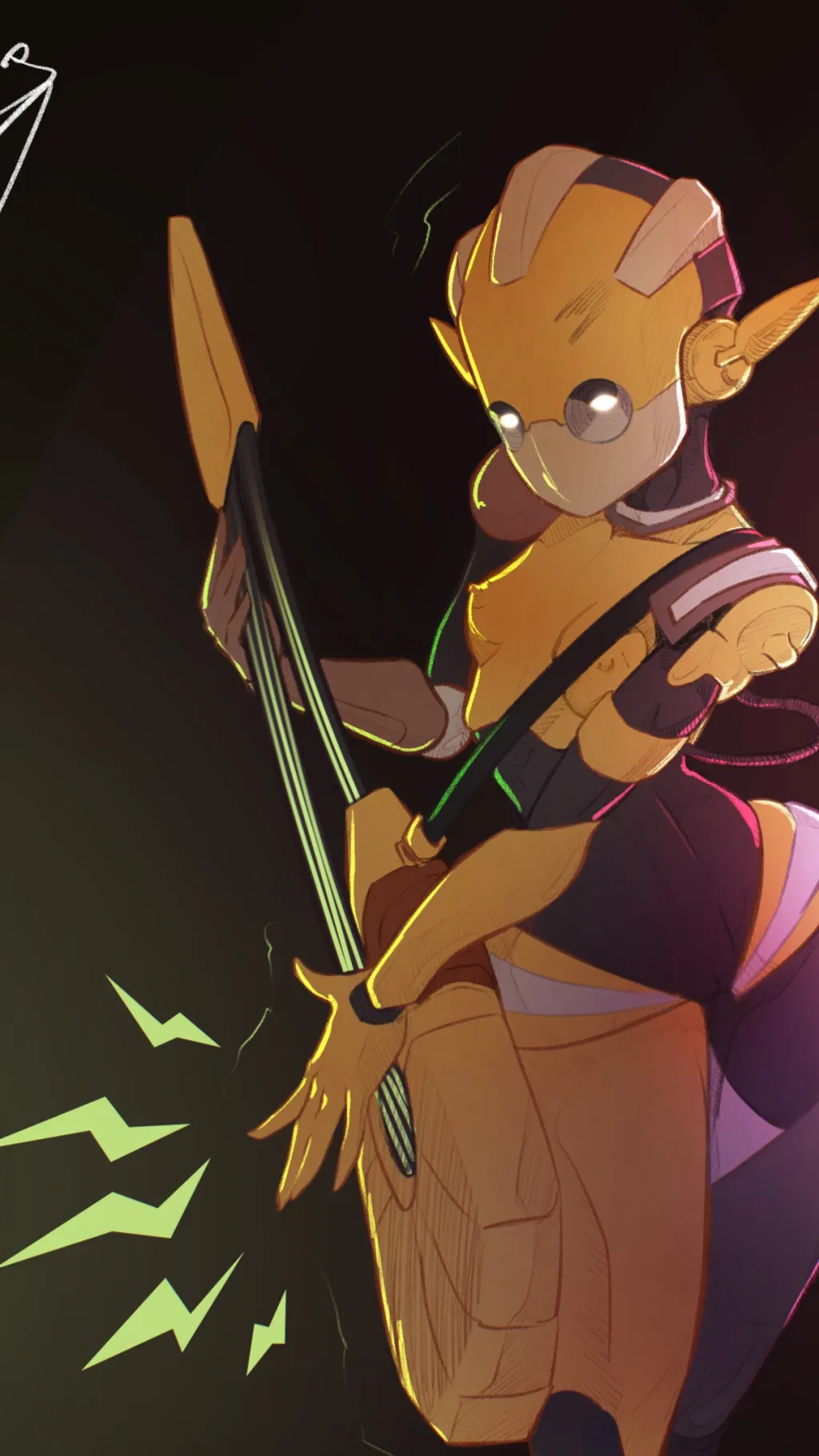 ai character: K-344 — Курти background