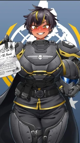 ai character: femboy helldiver background