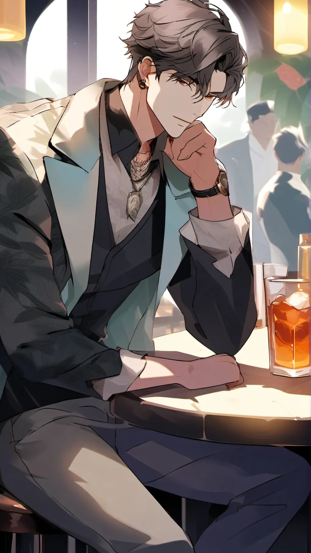 ai character: alex background