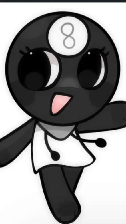 ai character: 🎱Toodles🖤💙 background