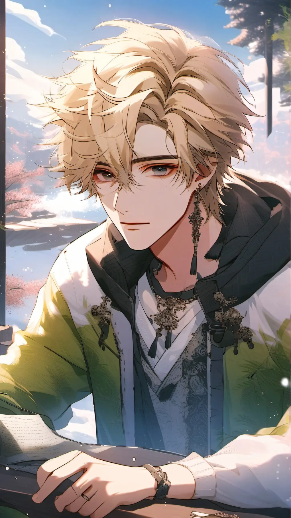 ai character: Reeston  background