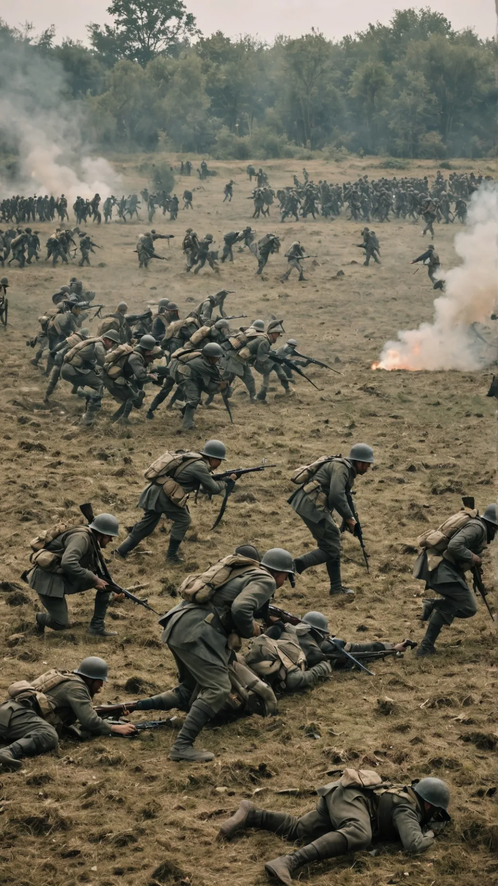 ai character: War Simulator background