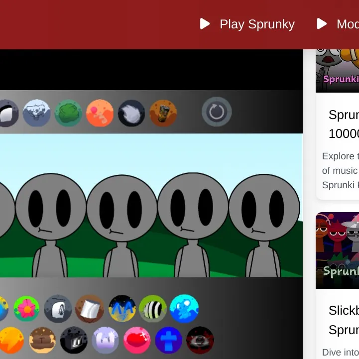 chat with ai character: sprunki