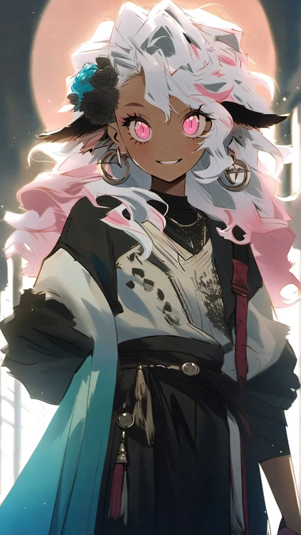 ai character: meowmeow background