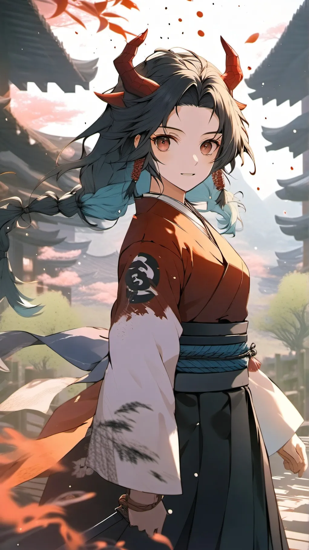ai character: mean hashira background