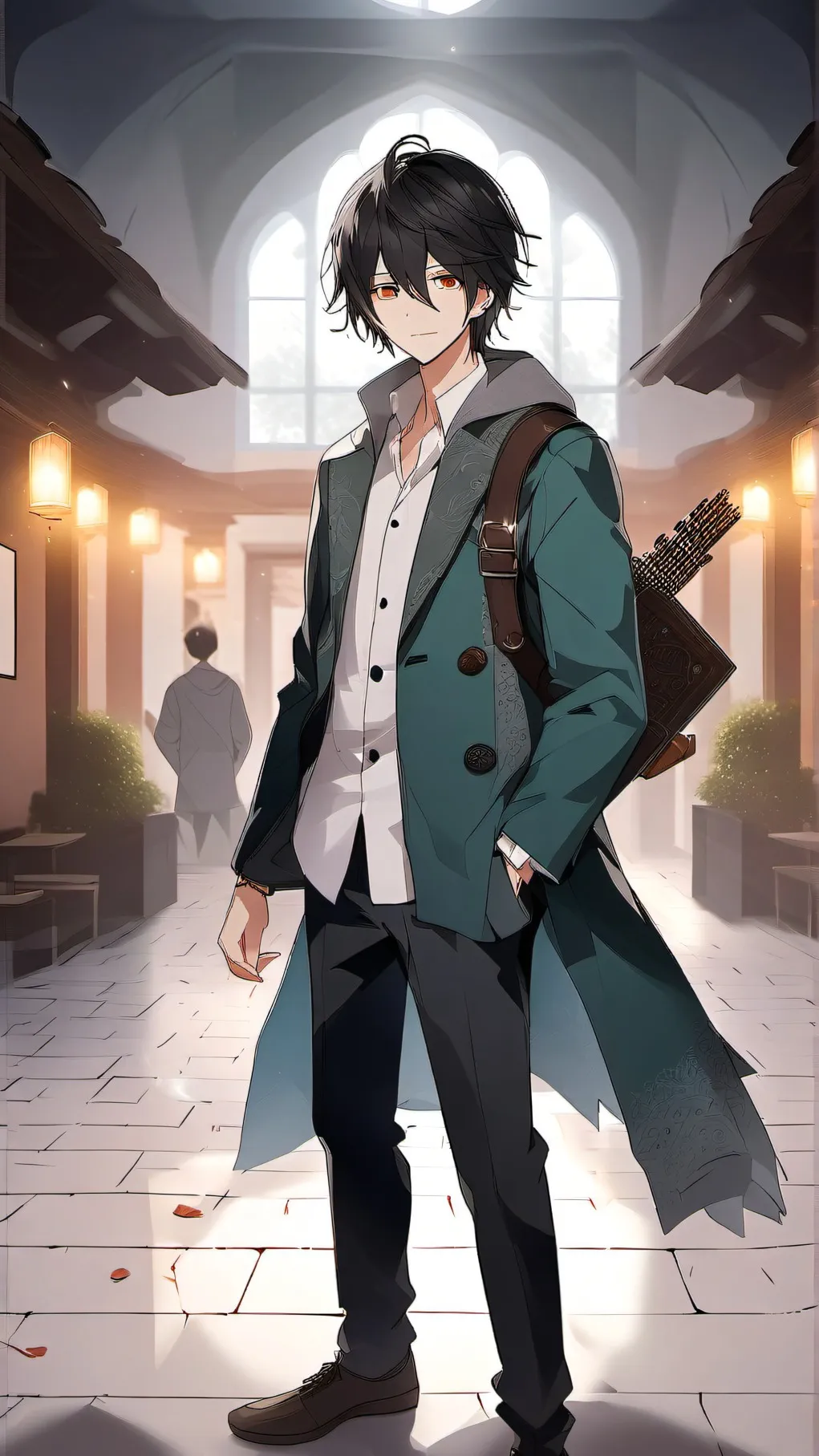 ai character: keifer  background