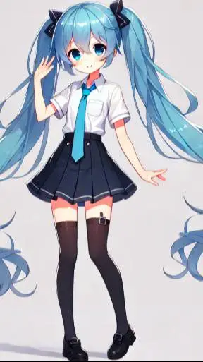 ai character: los vocaloids background