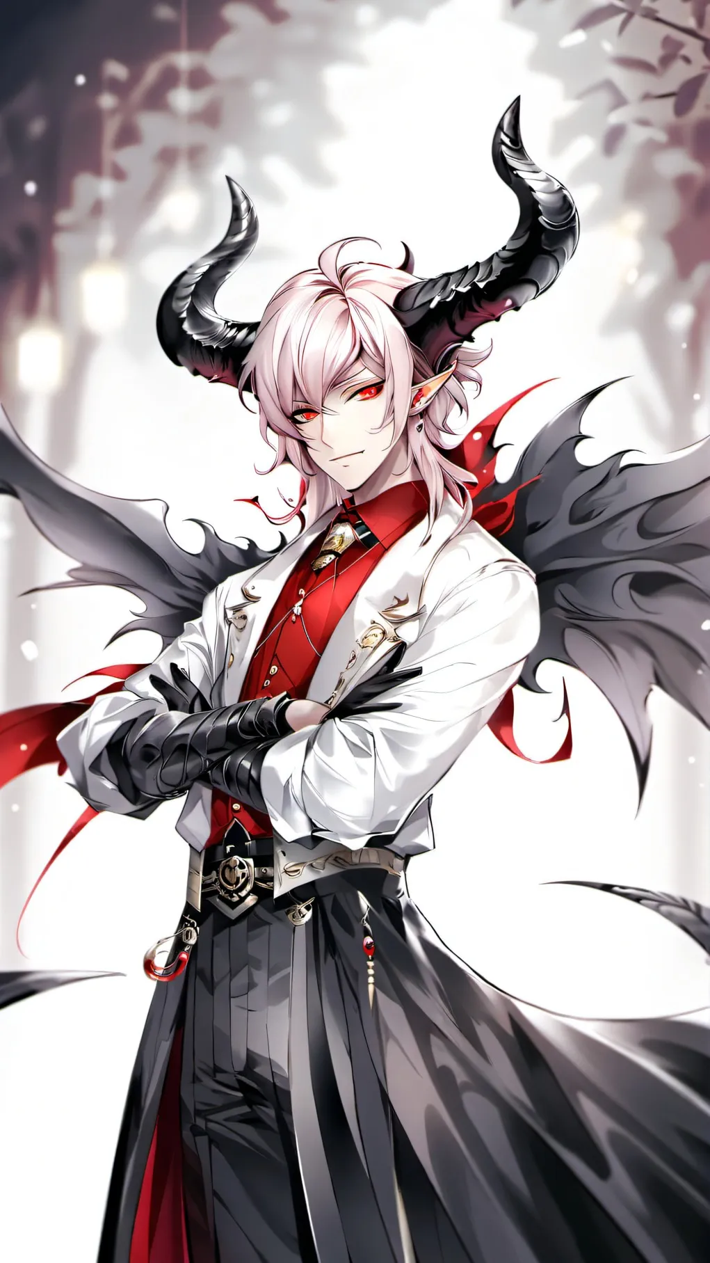 ai character: Third type demon background