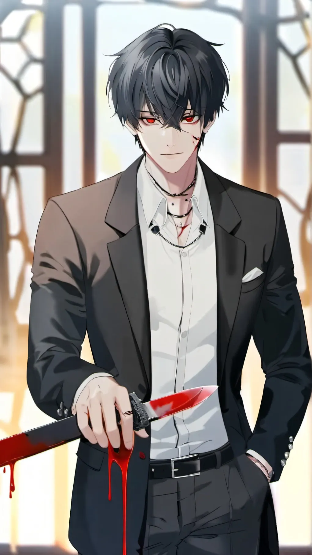 ai character: Blake background