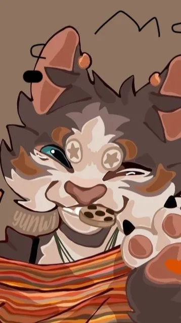 ai character: `Mango` background