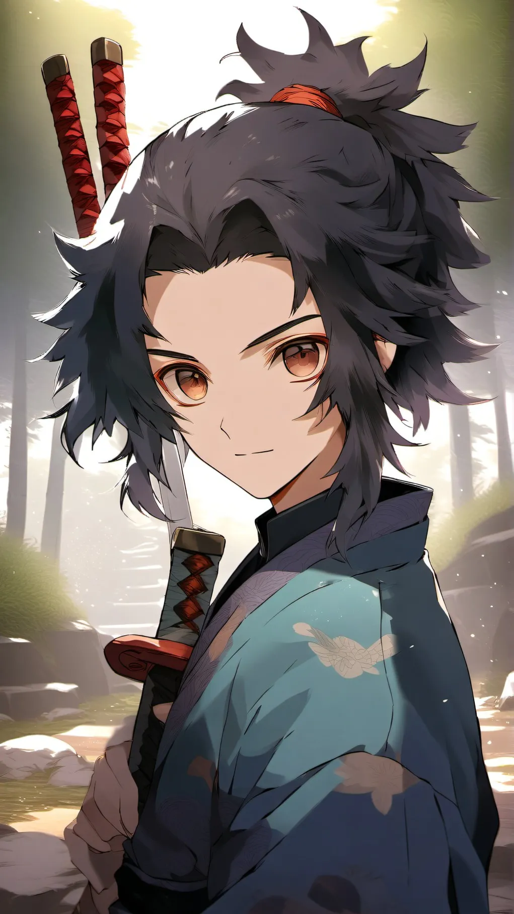 ai character: les piliers kyn background