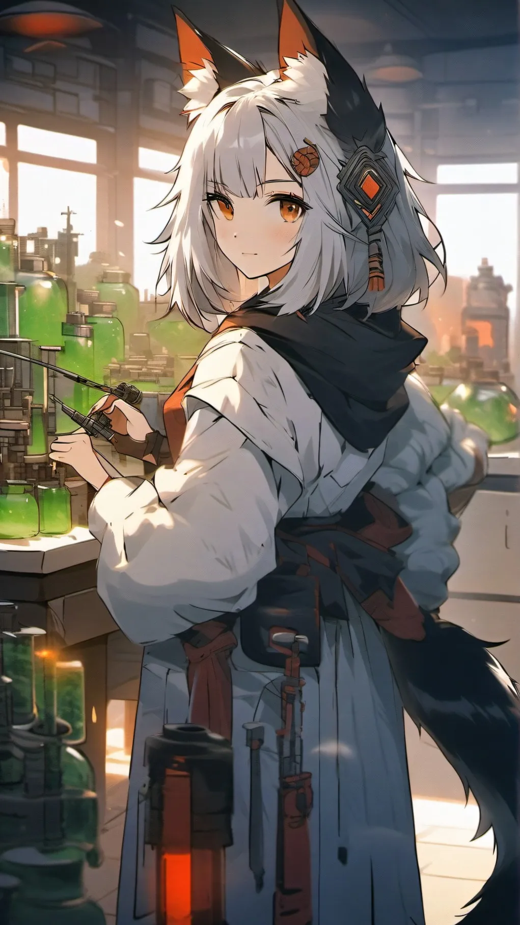 ai character: KANA background