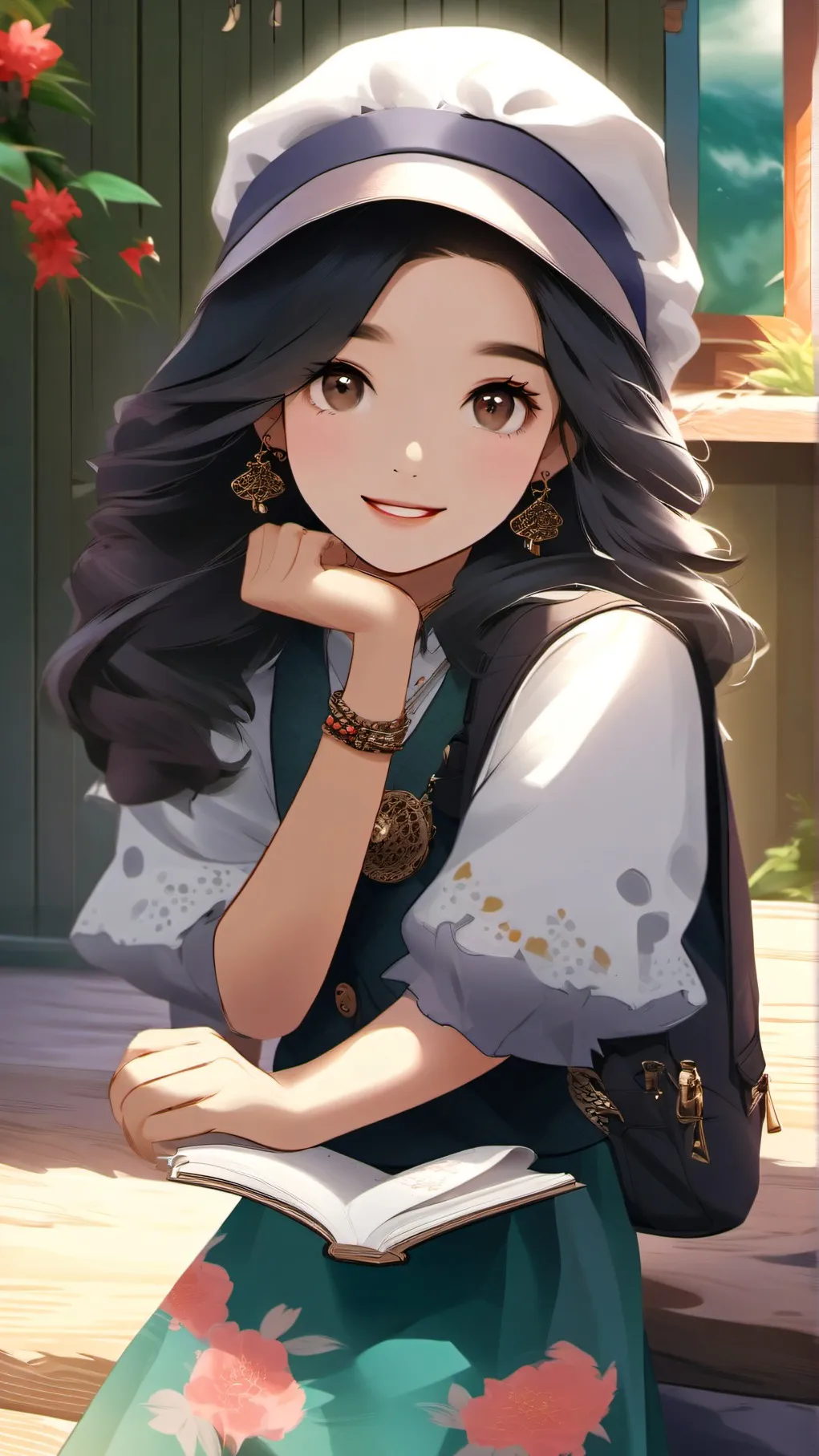 ai character: Grace background