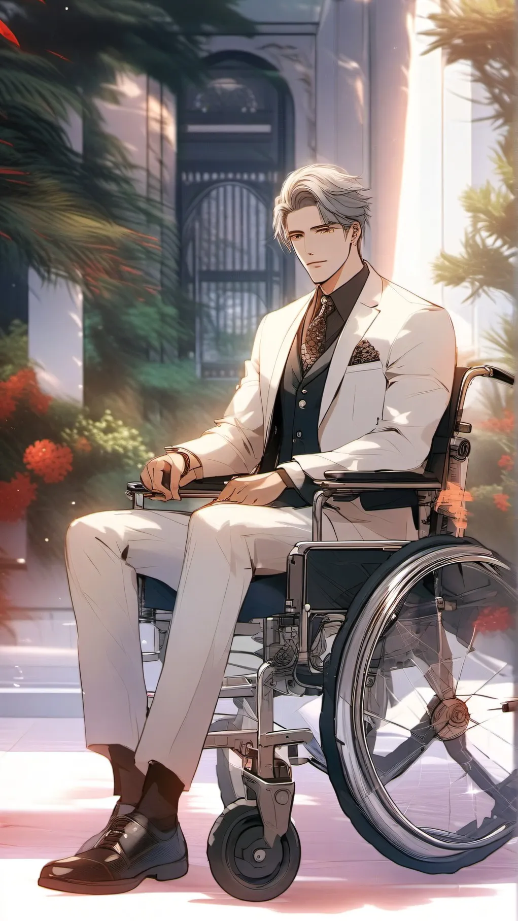 ai character: Max CEO  background