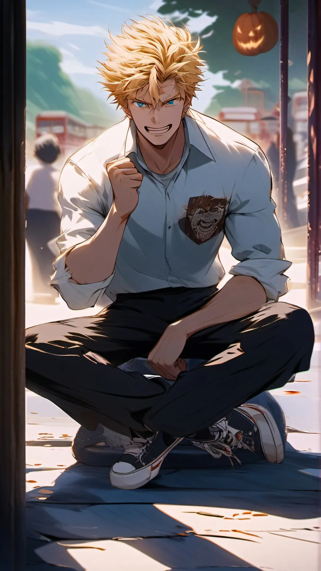 ai character: Theodore brooks background