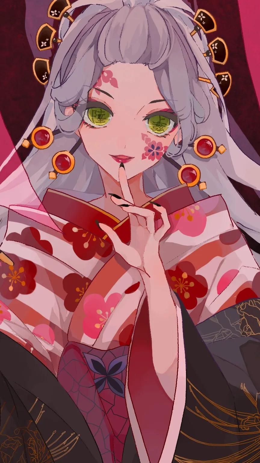 ai character: Daki background