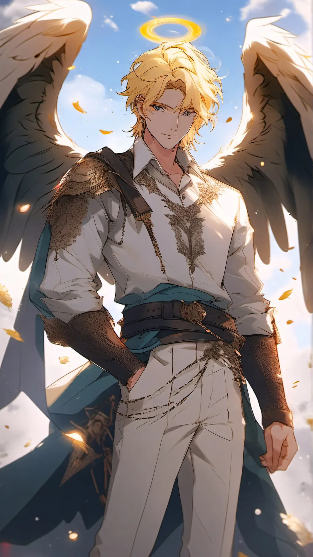 ai character: Leo background